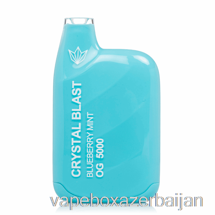 Vape Baku Crystal Blast OG5000 Disposable Blueberry Mint